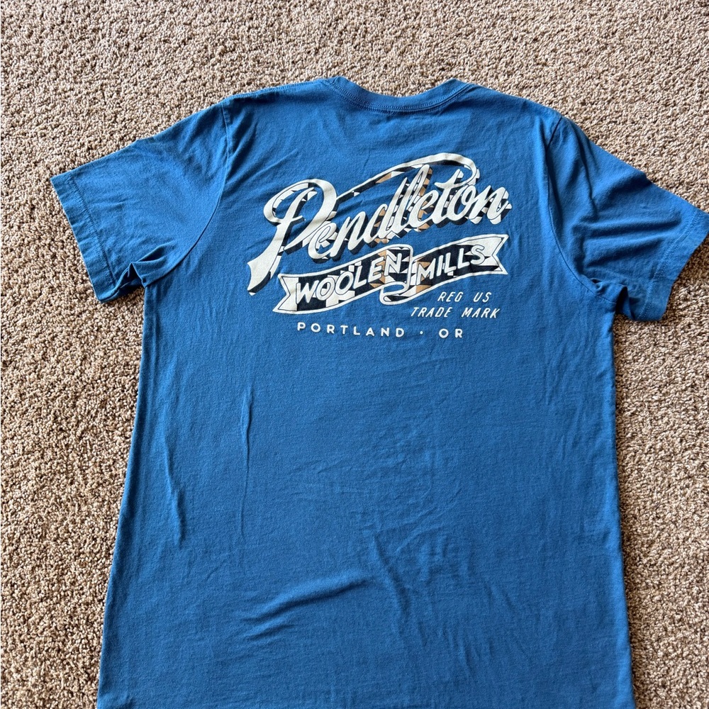 Pendleton Blue Graphic Tee